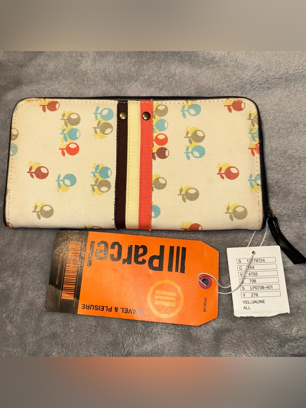 Y2K Vintage Parcel / Loop NYC Urban Outfitters Passport Holder NWT!